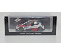 Modèle Auto 1:43 Spark Toyota Yaris WRC Lappi Rally Finlande 2017 Modélisme