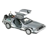 Modèle Auto Delorean Retour Futur Partie 2 Diecast 1/24 20cm WELLY Original