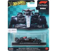 Modèle Auto Hamilton Nr 44 Mercedes AMG F1 Formule 1 2024 1/64 Hot Wheels JBM16