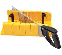 Modèle Avec Scie Stanley Coupe À Coin 45° 90° 22,5° Oblique Bois