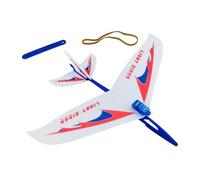 Modèle Avion en Briques de Construction - Figurines Avion Planeur À Construire,Modèle Éducatif et Collectionnable pour Filles et Garçons