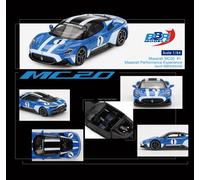 Modèle BBR 1:64 Maserati MC20 #1 Maserati Performance Experience