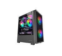 Modèle : Boitier Mini Tour Micro ATX MC-Vortex RGB avec panneau vitré (Noir)