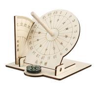 Modèle Cadran Solaire L'équateur Instrument D'enseignement D'assemblage | D'horloge Ancienne Matériel d'expérimentation scientifique physique for les élèves du primaire, fourniture de laboratoire