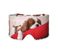 Modèle Cavalier King Charles Spaniel,Masque pour les yeux bloquant la lumière Cache-yeux et cache-oreilles pour le sommeil