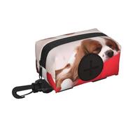 Modèle Cavalier King Charles Spaniel,Support de sacs à crottes Distributeur de sacs à déjections canines Fournitures pour animaux de compagnie