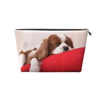Modèle Cavalier King Charles Spaniel, Trousse de Toilette Trousse de Maquillage Sac à cosmétiques Trousse de Toilette de Voyage Portable