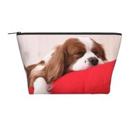 Modèle Cavalier King Charles Spaniel, Trousse de Toilette Trousse de Maquillage Sac à cosmétiques Trousse de Toilette de Voyage Portable
