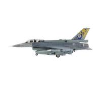 Modèle Chasseur F-16D en Alliage Moulé sous Pression 1:72 HA38026 Souvenir pour Collection Loisirs pour Adultes pour Les Passionnés D'Aviation