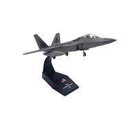 Modèle Chasseur F-22 moulé sous Pression à l'échelle 1:100 Alliage Collection Souvenirs pour Adultes Ensemble de Jeu de Passe-Temps Miniature
