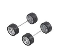 Modèle compact en alliage à l'échelle 1 64 équipé de jantes élégantes et de pneus en caoutchouc réalistes pour afficher et jouer, pièces de mise à niveau de voiture avec télécommande