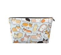 Modèle Corgi, Trousse de Toilette Trousse de Maquillage Sac à cosmétiques Trousse de Toilette de Voyage Portable