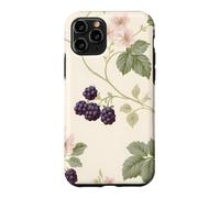 Modèle Cottagecore de Fleur Rose de mûre et de ronce Coque pour iPhone 11 Pro