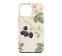 Modèle Cottagecore de Fleur Rose de mûre et de ronce Coque pour iPhone 13 Pro Max