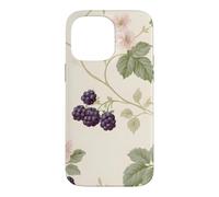 Modèle Cottagecore de Fleur Rose de mûre et de ronce Coque pour iPhone 14 Pro Max