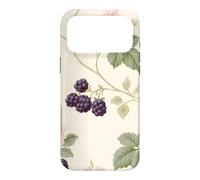 Modèle Cottagecore de Fleur Rose de mûre et de ronce Coque pour iPhone 17 Pro Max