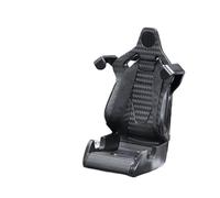 Modèle course en Fiber carbone pour Support téléphone voiture en forme siège Support GPS pour différents modèles de téléphone évent Intérieure Voiture(B)