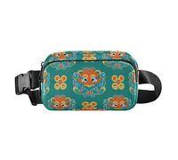 Modèle culturel unique chinois bleu mignon rein rein rein pour hommes femmes mini avec sangle réglable pour voyage vacances course bulto de cintura para, modèle de culture unique chinois, Modèle de