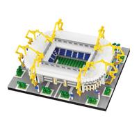 Modèle D’Architecture À Construire Avec Des Mini-Blocs, Design Réaliste De Terrain De Football. Collection Des Stades D’Élite Du Monde. Stade De Football À Dortmund, Westphalie, Allemagne.
