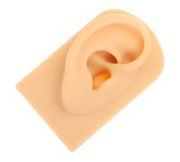 Modèle D’oreille Humaine en Silicone pour Perçage et Pratique | Anatomie Réaliste, Canal Artificiel Interne et Externe, Usage en Studio, Bijouterie, Étudiants