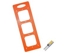 Modèle d ' ouverture de trou de prise facile à utiliser, type 86 pour l ' installation de commutation, ajout d ' outil électrique professionnel, modèle de trou d ' amélioration de l ' habitat