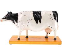 Modèle d'acupuncture bovine, 68 points d'acupuncture courants (moitié gauche), modèle anatomique animal, for l'enseignement de la biologie et de l'anatomie vétérinaires