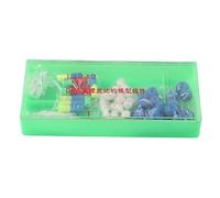 Modèle d'ADN Double Helix Biological Molecular Science Instrument d'enseignement de l'éducation pour Les élèves Enseignants Laboratoire d'école Recherche PVC Matériel 10 Paires de