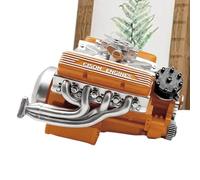 Modèle d'affichage du moteur V8 - Kit d'assemblage à monter soi-même à l'échelle 1:4, jouet d'ingénierie mécanique, modèle d'apprentissage automobile | Pour adultes adolescents hommes garçons filles c