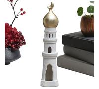 Modèle D'affichage - Résine | Statue Du Château | Décorations De Table Avec Silhouette De Mosquée Pour Studio, Chambre D' , Tables De Chevet, Exposants, Étagères, Bibliothèques, Appuis De Chevet