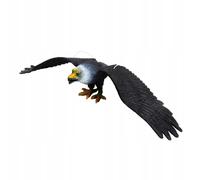 Modèle D'aigle Simulé, Figurine Animale Éducative Très Détaillée, Taille L, Noir