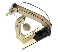 Modèle D'alarme de Secousse DIY pour Expérience Scientifique, sans | Bois et Composants Électroniques, Capteur Vibrant Réglable, Clubs Scientifiques, Élèves, Maison