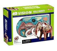 Modèle d'anatomie de mammouth laineux 4D -Spécimen de squelette animal | 30 pièces détachables de biologie pour démonstration pédagogique à l'école de formation vétérinaire de clinique