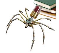 Modèle d'araignée en métal - Kit de construction mécanique 3D fait à la main, jouet modèle d'araignée | Pour activités école travail en groupe temps familial loisirs fête