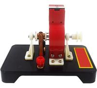 Modèle D'assemblage De Moteur À Courant Continu Détachable, Kit Électromagnétique DIY, Instrument Laboratoire Physique For La Démonstration Du Principe