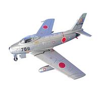 Modèle d'aviation en Métal 1/100 Modèle d'avion Adapté pour JASDF F-86F Saber Fighter Modèle Avion Jouet Avion Bomber Collection