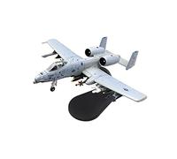Modèle d'aviation en Métal 1:100 US A-10 A10 Thunderbolt II Warthog Hog Attack Aircraft Fighter Die Cast Metal Avion Modèle Jouet(A)