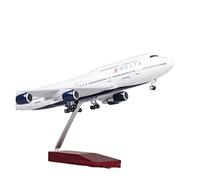 Modèle d'aviation en Métal 1/150 Adapté pour 747 B747 Avion Delta Aviation Modèle Roue Légère Moulé sous Pression Avion Série Avion Jouet Cadeau(A)