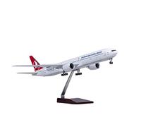 Modèle d'aviation en Métal 1:157 Scale Model for B777 Aviation with Lights and Wheels Die Cast Resin Aircraft Collection Display