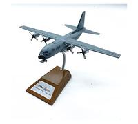 Modèle d'aviation en Métal 1/200 Échelle Adaptée pour Air Force C-130 Avion De Transport C130 Modèle d'avion Alliage Simulation Fini Ornement Jouet