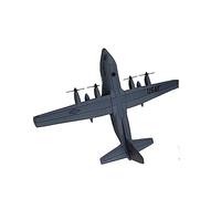 Modèle d'aviation en Métal 1: 200 pour C-130 Hercules Transport Aircraft Die Cast Alloy Scale Aircraft Model Room Decoration Collection