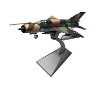 Modèle d'aviation en Métal 1 72 adapté pour PLA Chengdu J-7 J7 F-7 Fishbed Mig21 Avion de Chasse moulé sous Pression en métal modèle Jouet décoration Cadeau(B)