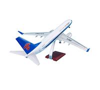 Modèle d'aviation en Métal 1:85 Avion À Roues Adapté pour Boeing B737-800 Kit d'avion en Plastique Décoratif Miniature Modèle d'avion