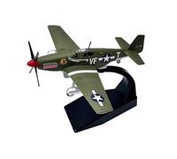 Modèle d'aviation en Métal Avion De Chasse Américain P-51 Mustang 1:72 Modèle Réduit De Jouet en Métal Collection