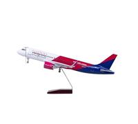 Modèle d'aviation en Métal Avion Moulé sous Pression Résine De 47 Cm avec Train D'atterrissage Léger pour Neo Wizz Air A320 Airlines Échelle 1:80(NO Light)