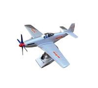 Modèle d'aviation en Métal Modèle d'avion De Chasse Américain P51D Mustang en Alliage À L'échelle 1:48 Jouet De Collection Cadeau Souvenir