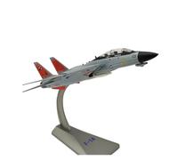 Modèle d'aviation en Métal Modèle d'avion De Chasse en Alliage À Base De Porte-Avions pour AF1 F14A Male Cat Souvenir De Collection Échelle 1:72