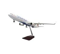 Modèle d'aviation en Métal Modèle d'avion Moulé sous Pression Srilankan A330 Airlines À L'échelle 1:135 avec Éclairage Et Base Kit D'exposition(with Light)