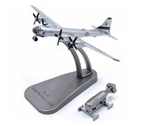 Modèle d'aviation en Métal Modèle Statique d'avion en Métal pour Bombardier B29 Échelle 1:300 Ornements Collection Non-Jouet Souvenirs Cadeau