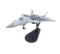 Modèle d'avion 1/100 pour Jason Tutu Sukhoi Su-27 Modèle d'avion Russe Su-57 Fighter Stealth Modèle d'avion Collection exquise Cadeau (Couleur : D)