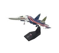 Modèle d'avion 1/100 pour Jason Tutu Sukhoi Su-27 Modèle d'avion Russe Su-57 Fighter Stealth Modèle d'avion Collection exquise Cadeau (Couleur : D)